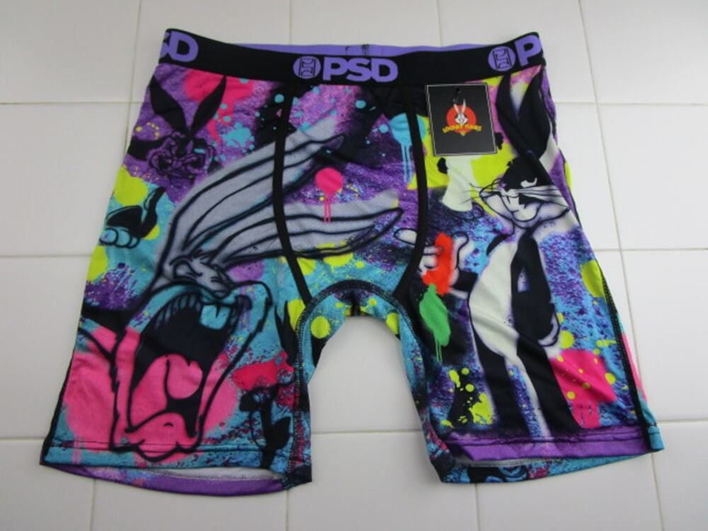 PSD Looney Tunes Bugs Life Bugs Bunny Men's Size Large Underwear Boxer Briefs